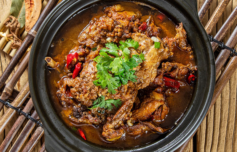麻辣鸡架